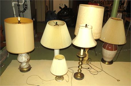 Assorted Lamps