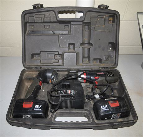 Craftsman Cordless Drill, Flashlight