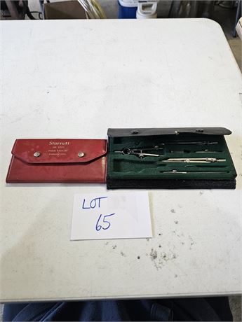 Starrett Radius Gage Set #S167C Drafting Set 609M