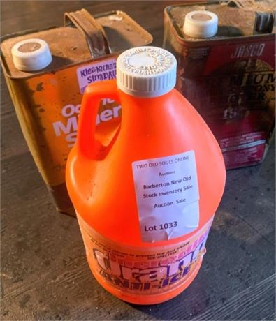 Klean-Strip Odorless Mineral Spirits & Hudson Incredible Orange Liquid Ice Melt