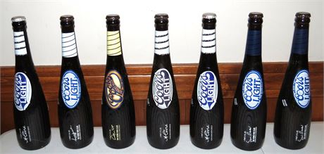 Coors Collectible Baseball Bat Bottles