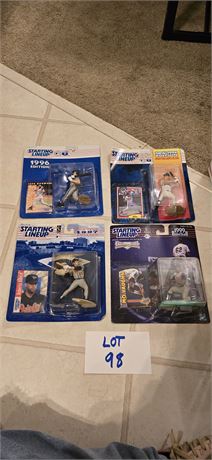 Vintage Starting Lineup Baseball Figurines