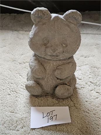 Concrete Outdoor Garden Bear