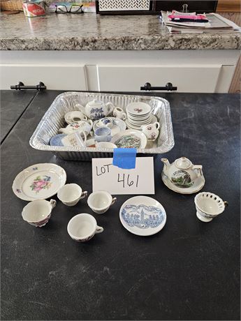 Nice Collection of Miniature Tea Sets:Japan/Staffordshire/German & More