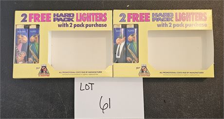 Vintage Joe Camel Lighters With Original Box