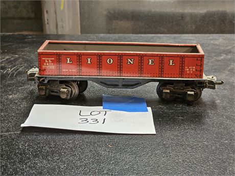 Lionel 2032 "LL 2677" Metal Gondola Car