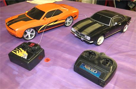 Challenger, Camaro RC Cars