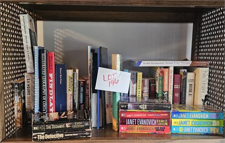 Mixed Book Lot- Novels, Fiction, Travel & More