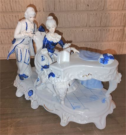 Victorian Couple Figurine