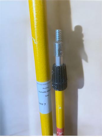 Adjustable Fiberglass Extension Poles Lot of 2