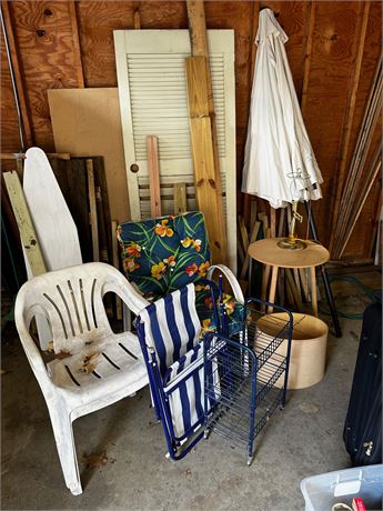 Outdoor Patio Furniture and other misc items