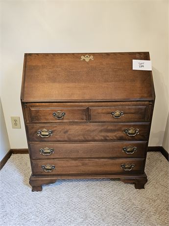 Wood Ethan Allen Secretary Desk