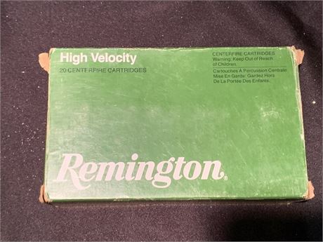 Remington High Velocity 20 Center Fire Cartridges 280 Remington 150GR PTD Soft