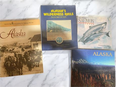 Alaska Book Lot of 4