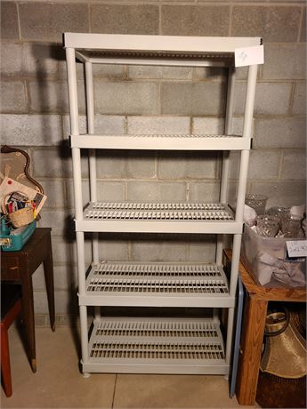 Nice Plastic Storage Utility Shelf