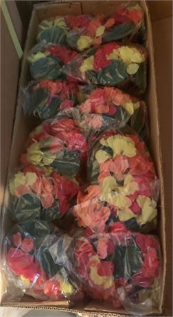 Artificial Hawaiian Flower Lot - 5 Boxes