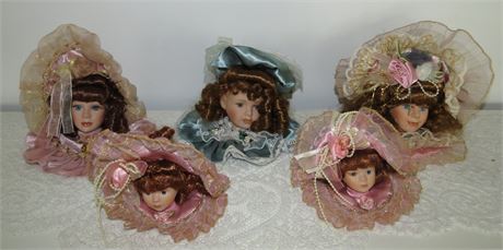 Porcelain Doll Heads