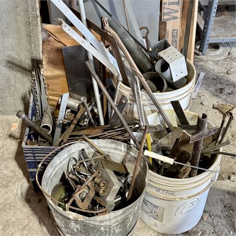 Scrap Metal Lot- Mixed Metals ( Steel, Alloy, Copper, Aluminum, Brass, Etc)