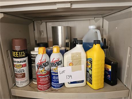 Shelf Cleanout : Silicone Spray / Oil / Spray Paint & More