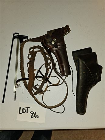 Leather Holsters:Lawrence 25/G&K 1918 Holster & More