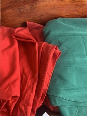 Holiday Table Cloth Lot