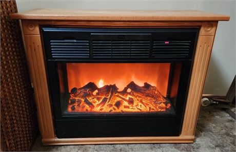 Heat Surge Movable Fireplace