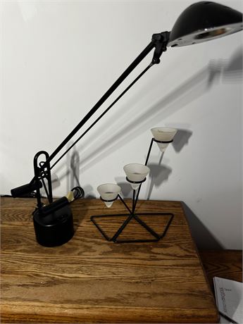 Vintage Counter Balance Lamp