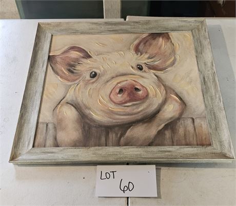 Lola Pig Wall Art