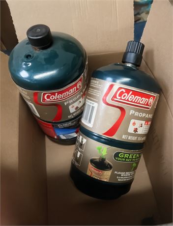 Coleman Portable Propane Camping Gas Canisters
