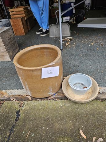 Large Outdoor Planter Crock