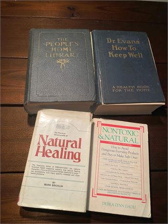 Antique Home Health & Medical Books