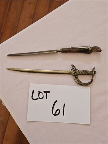 Vintage Letter Openers