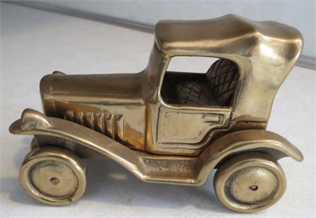 Vintage Brass Car