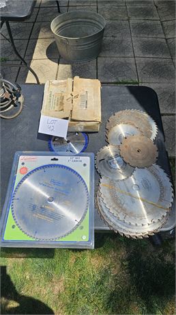 Mixed Size Saw Blades: Size & Type Vary