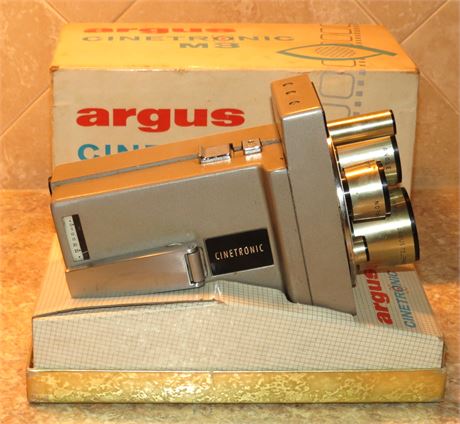 Argus Cinetronic 8mm Movie Camera