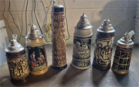 German Beer Steins