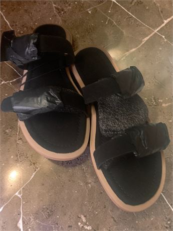 Forever 21 Two-Band Adjustable Strap Tan Sole Sandal Lot (Sized 9)