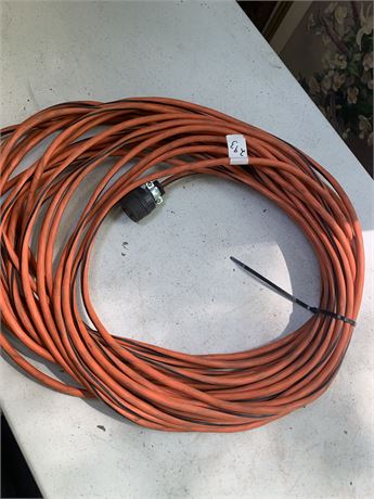 Orange Outdoor Extension Cord