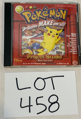 Pokemon Gotta make Em all Project Studio Red Version PC Game