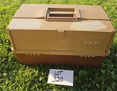Plano 747 Tackle Box With Misc Supplies