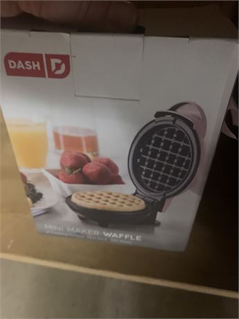 Dash Mini Waffle Maker In Original Box