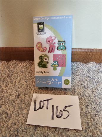 Cricut Cartridge Lot: Cindy Loo (Shapes)