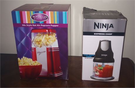 Ninja Chopper, Popcorn Popper