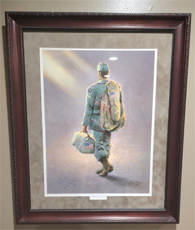 Thomas Kinkade "Heading Home" Numbered Print