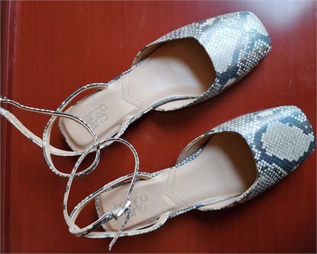 Franco Sarto *Like New* Snake Skin Sandals