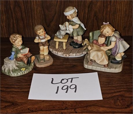 Goebel Figurine Mixed Lot- Sizes, Style & Year Vary