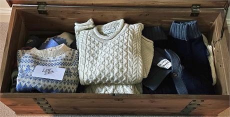 Wool Sweaters & Mixed Men & Womens Blarney, Denark, Blades & More