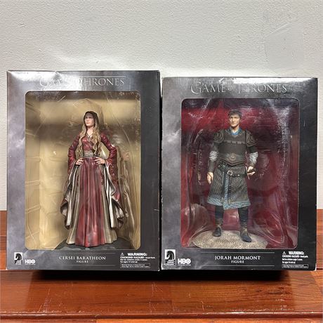 Game of Thrones Dark Horse Comics Action Figures - Cersei and Jorah Mormont