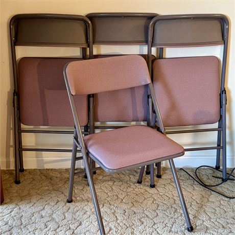 Set of 4 Costco Folding Chairs