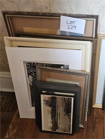 Mixed Art Lot: Student Photos & Prints, Sizes & Subjects Vary